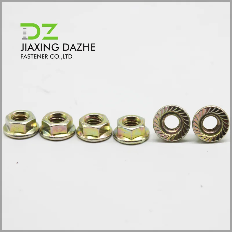 DIN6923 Steel Flange Nut