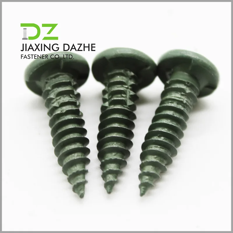 Round Head Self Tapping Screw With Cutting