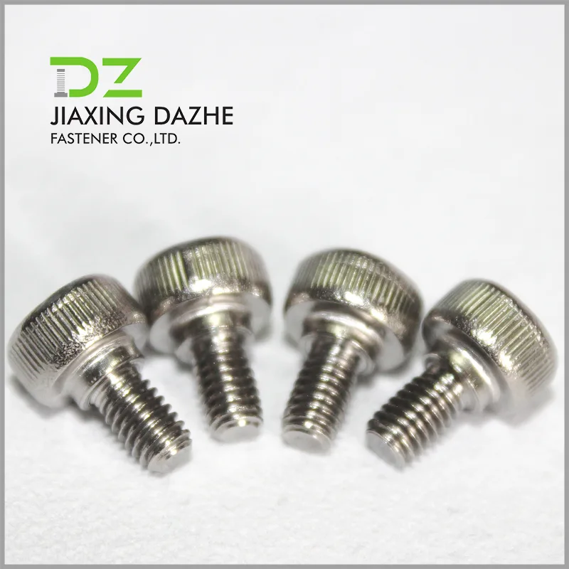 Knurled Machine Screw