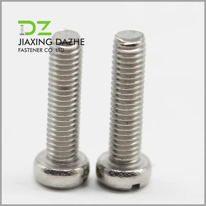 Slotted Cheese Head Machine Screw